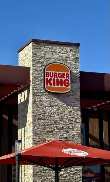 Enseigne lumineuse pour Burger king