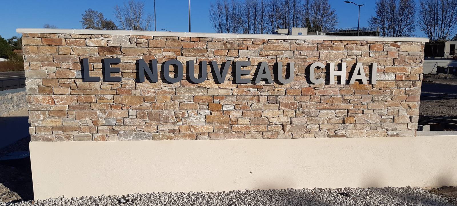 Lettres non lumineuses en PVC Compact