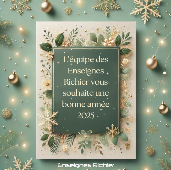 Merveilleurs voeux, bonne année !