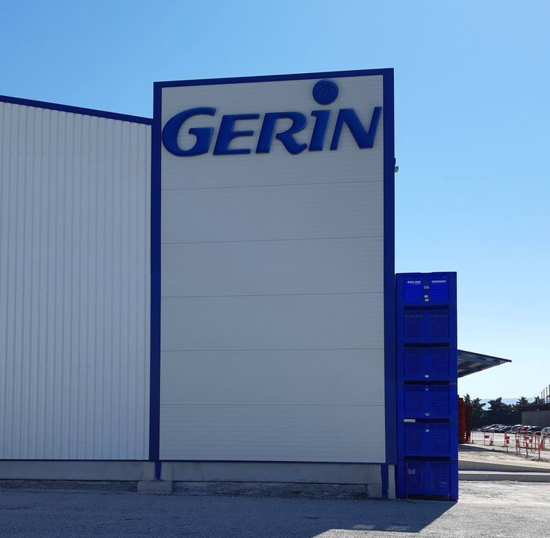 Lettres boitier aluminium laquées