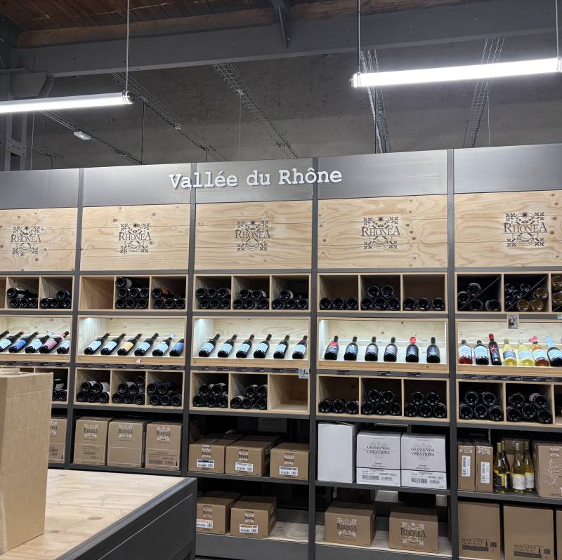 Logos en film adhésif pour Rhonéa.