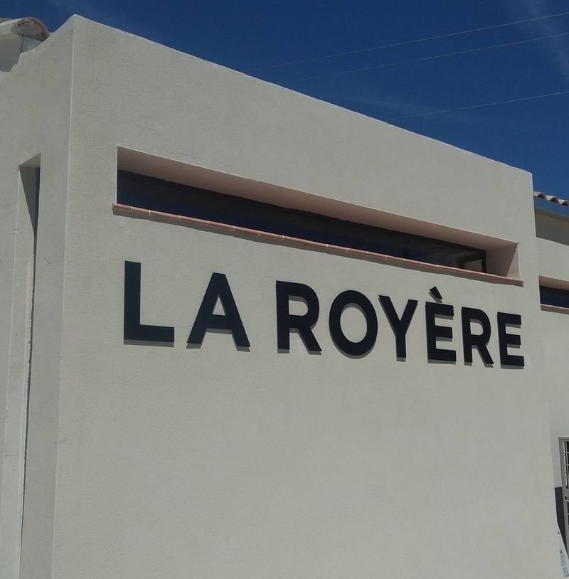 Lettres en aluminium 3 mm laquées