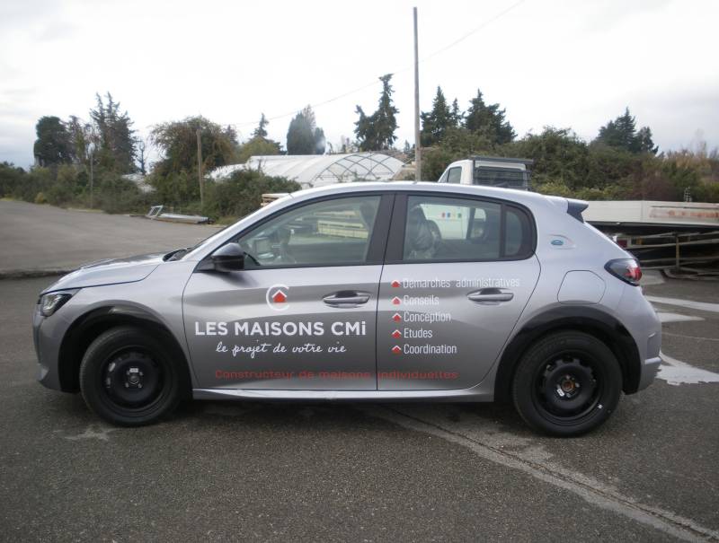 Décor sur véhicule pour les maison CMI