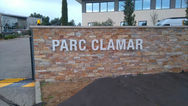 Lettres plates en PVC