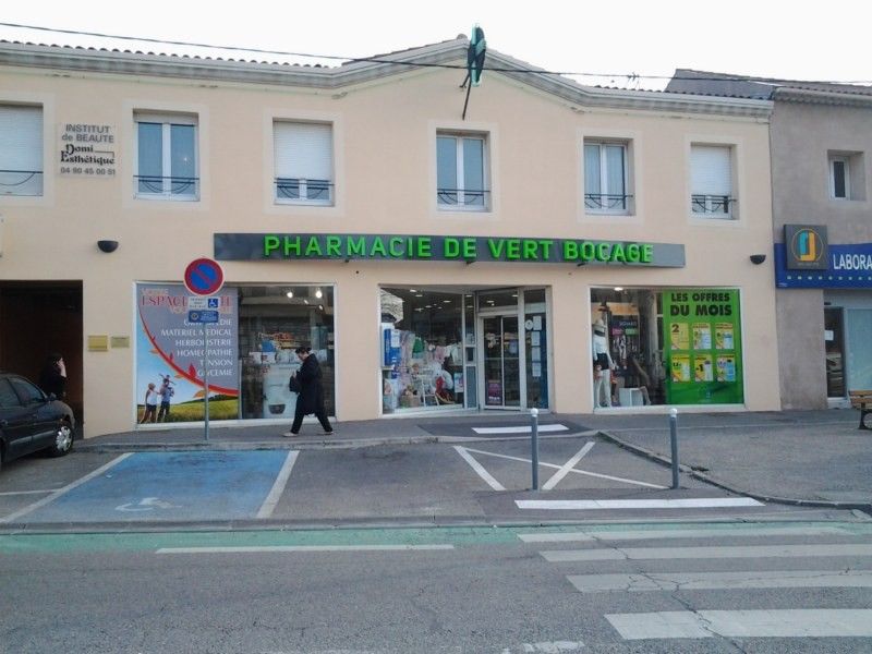 Enseignes lumineuses Pharmacie Vert Bocage à Salon